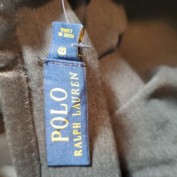 POLO by Ralph Lauren Black Skater Mini Skirt Size 6 NWT - Picture 2 of 7